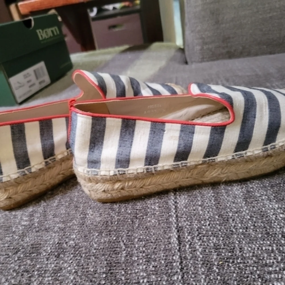 Boden espadrilles ladies size 36 striped‎